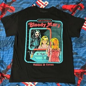 STEVEN RHODES ‘Let's Conjure Bloody Mary' Graphic Tee Shirt